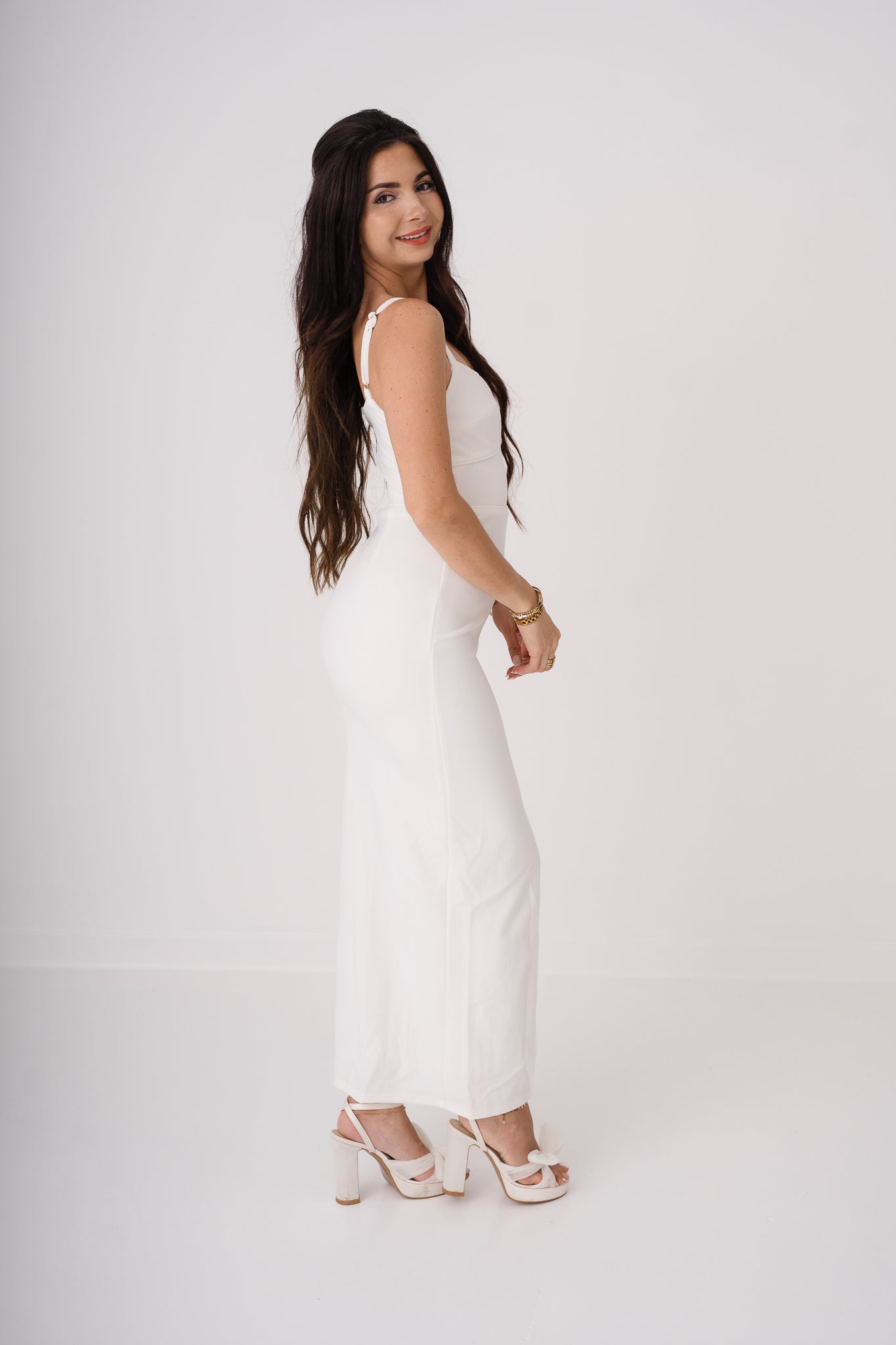 Cecilia Front Split Maxi Dress